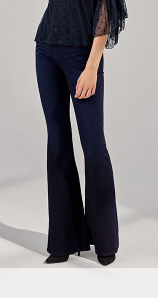 petite high rise straight leg pants images