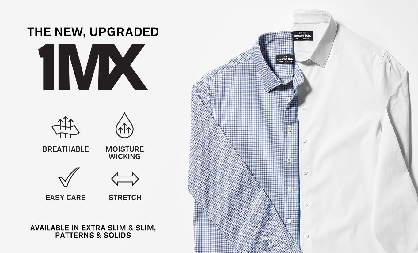 express extra slim shirt