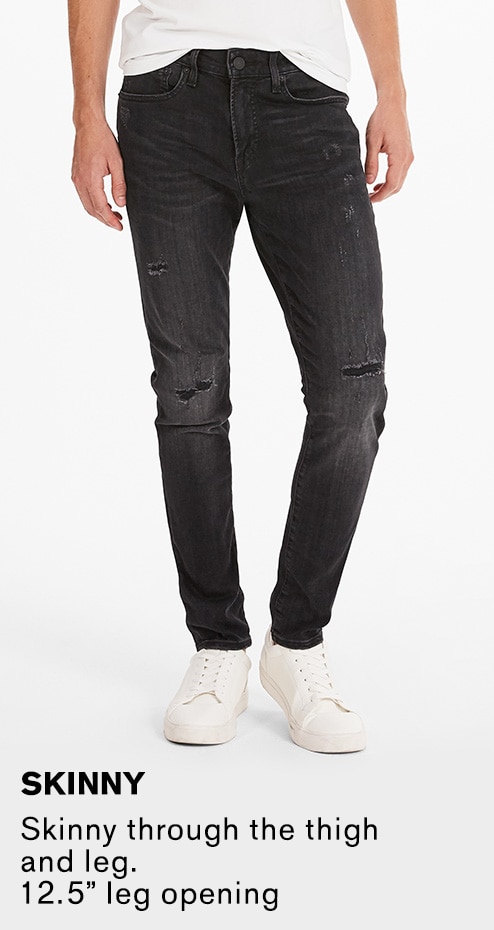 express ripped jeans mens