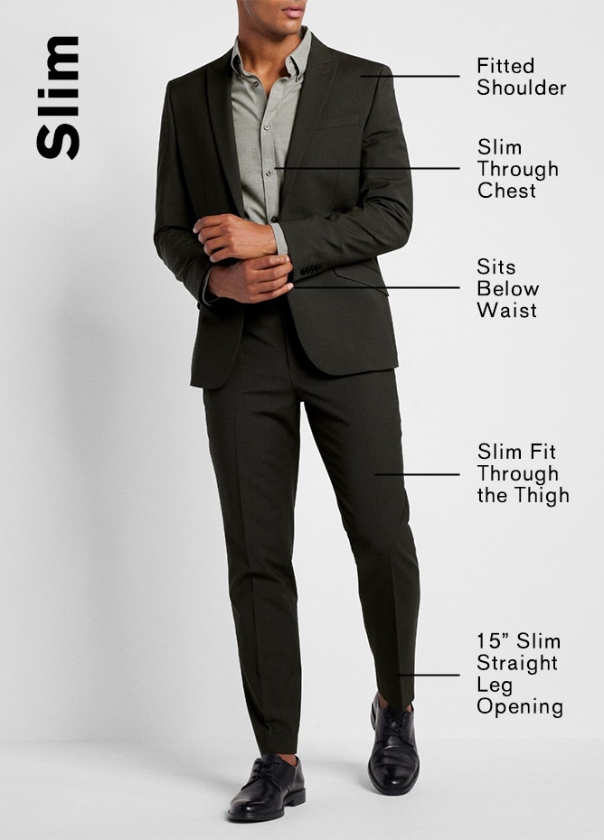 Vertellen spel Eigenwijs Men's Slim Fit Suits & Suit Separates - Express