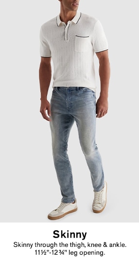 Expres orders Mens Slim Ripped Jeans